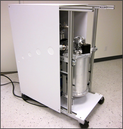 LLCD cryostat back